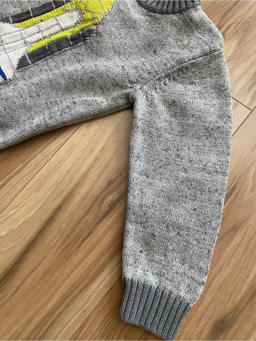 Gymboree Rocket Space Shuttle Cotton Knit Crewneck Sweater Size 3T